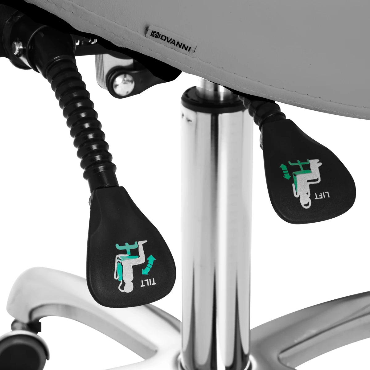 COSMETIC STOOL 1004 GIOVANNI GRAY