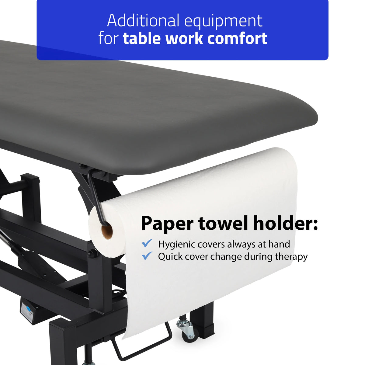 Table de massage fixe Fortis 4 ERGO Gris