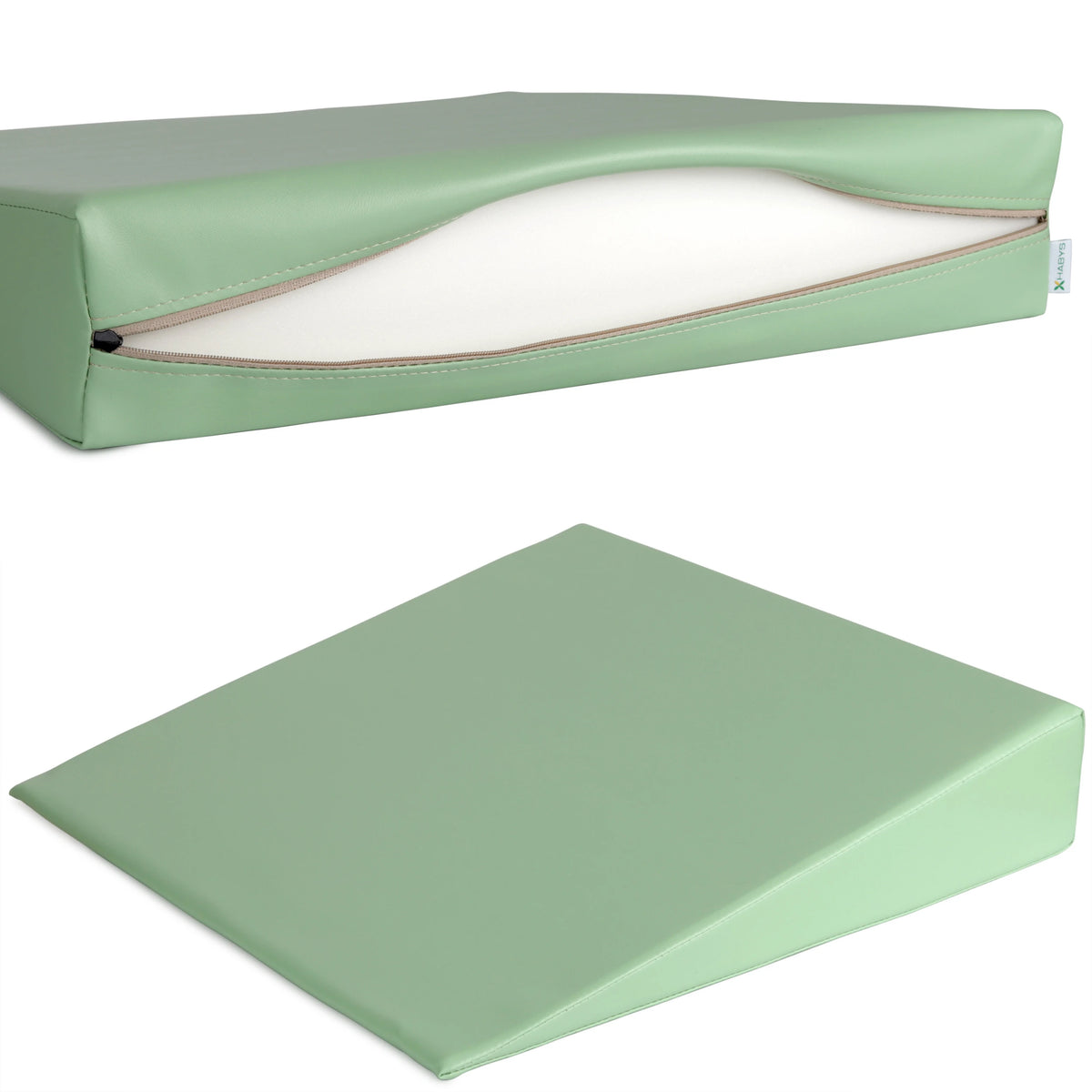 Wedge Bolster 60x60x12 K022 Green
