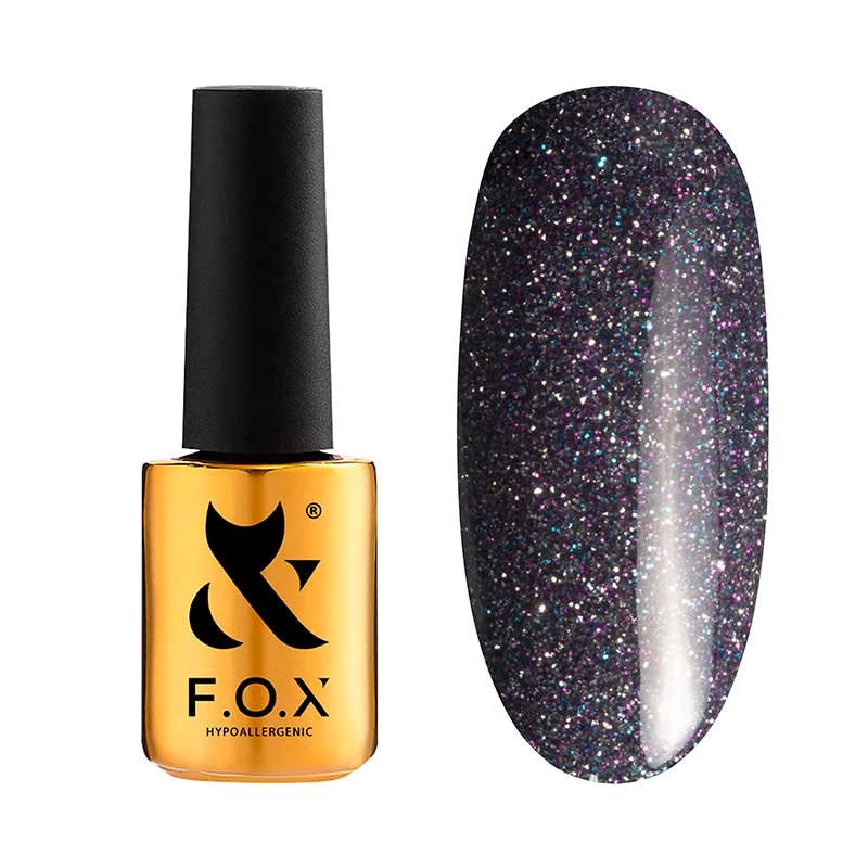 F.O.X Gēla nagu laka Sparkle 008, 7 ml