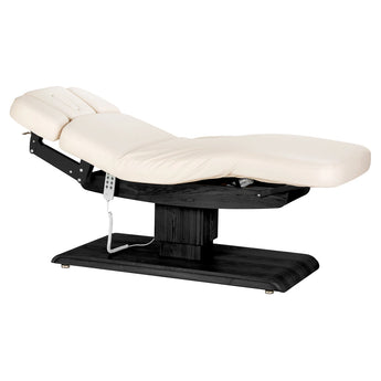 Sillon Relax SPA kosmeetika kliendivoodi, kreem mustast alusest