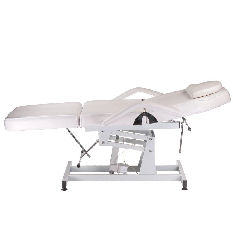 Kosmetoloģijas krēsls - kušete BD-8251, 1 motors, balta