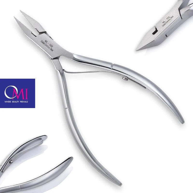 Pince à ongles incarnés Omi pro-line podo nl-102 à joint plat