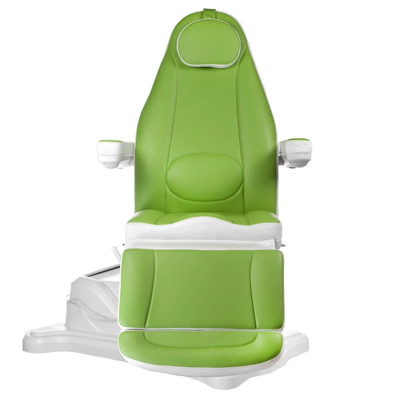 Beauty bed-couche 6672B, 3 motors, green