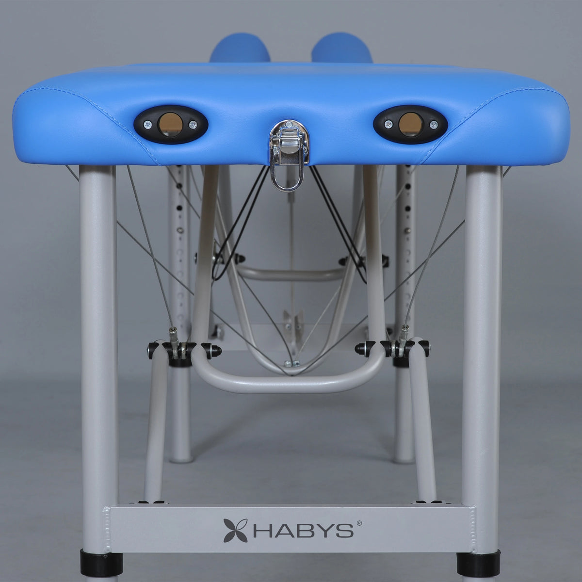 Masažo stalas Chiro Ultralux 19 Alu Vinyl Flex K015, juoda
