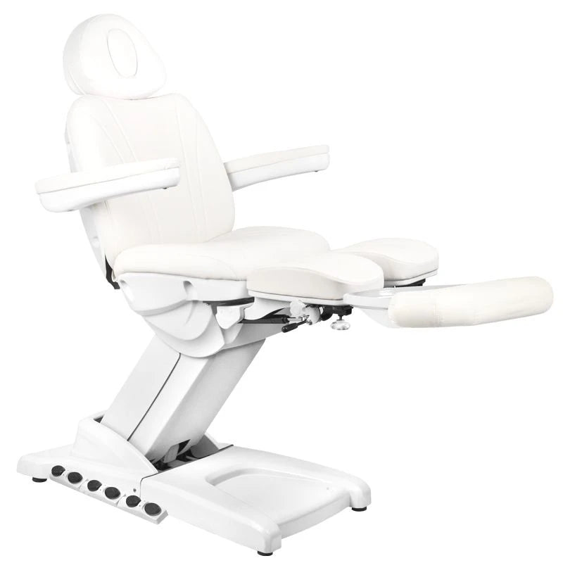 Fauteuil de pédicure AZZURRO PEDI PRO EXCLUSIVE, 3 moteurs, blanc