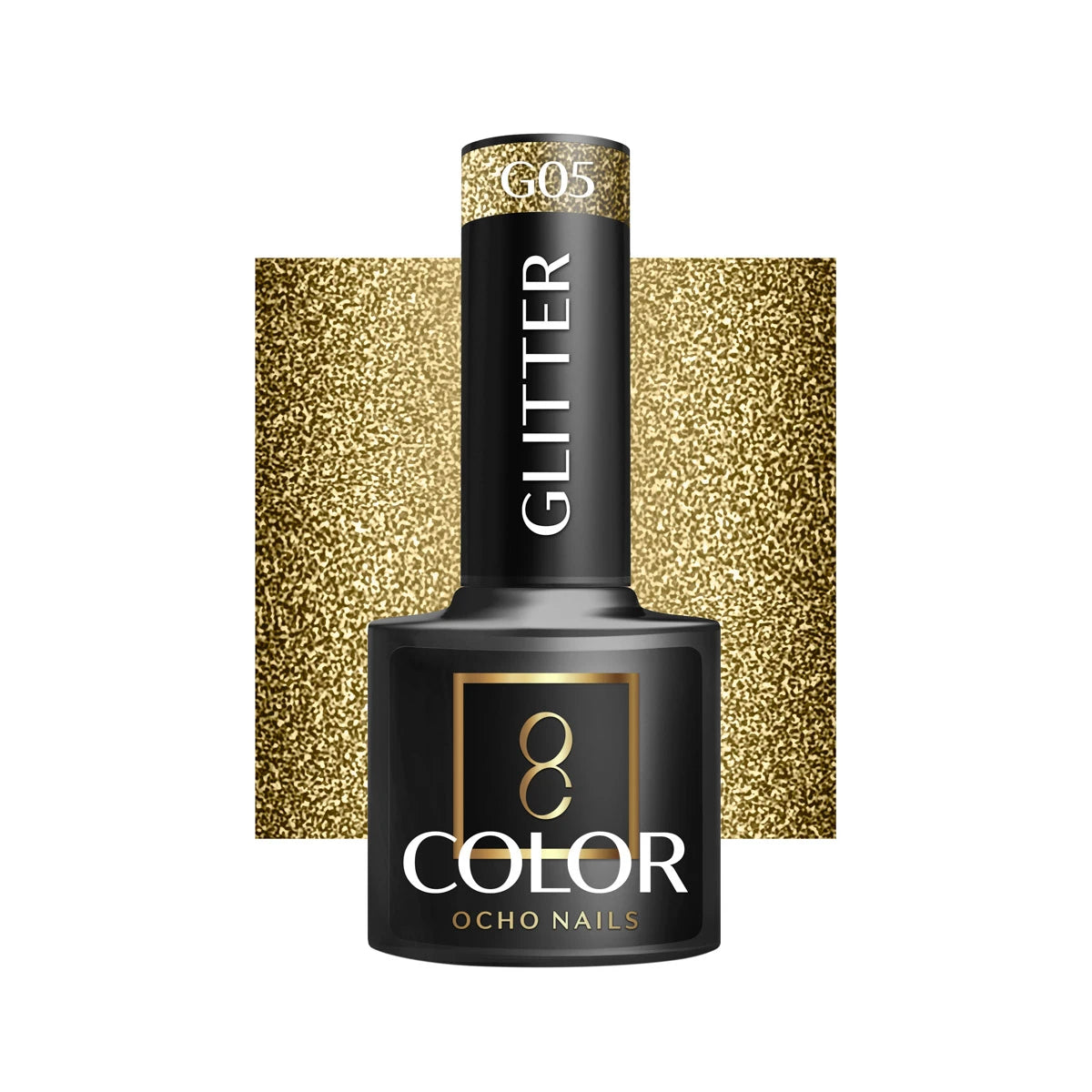 OCHO NAILS Gēla nagu laka Glitter G05, 5 g