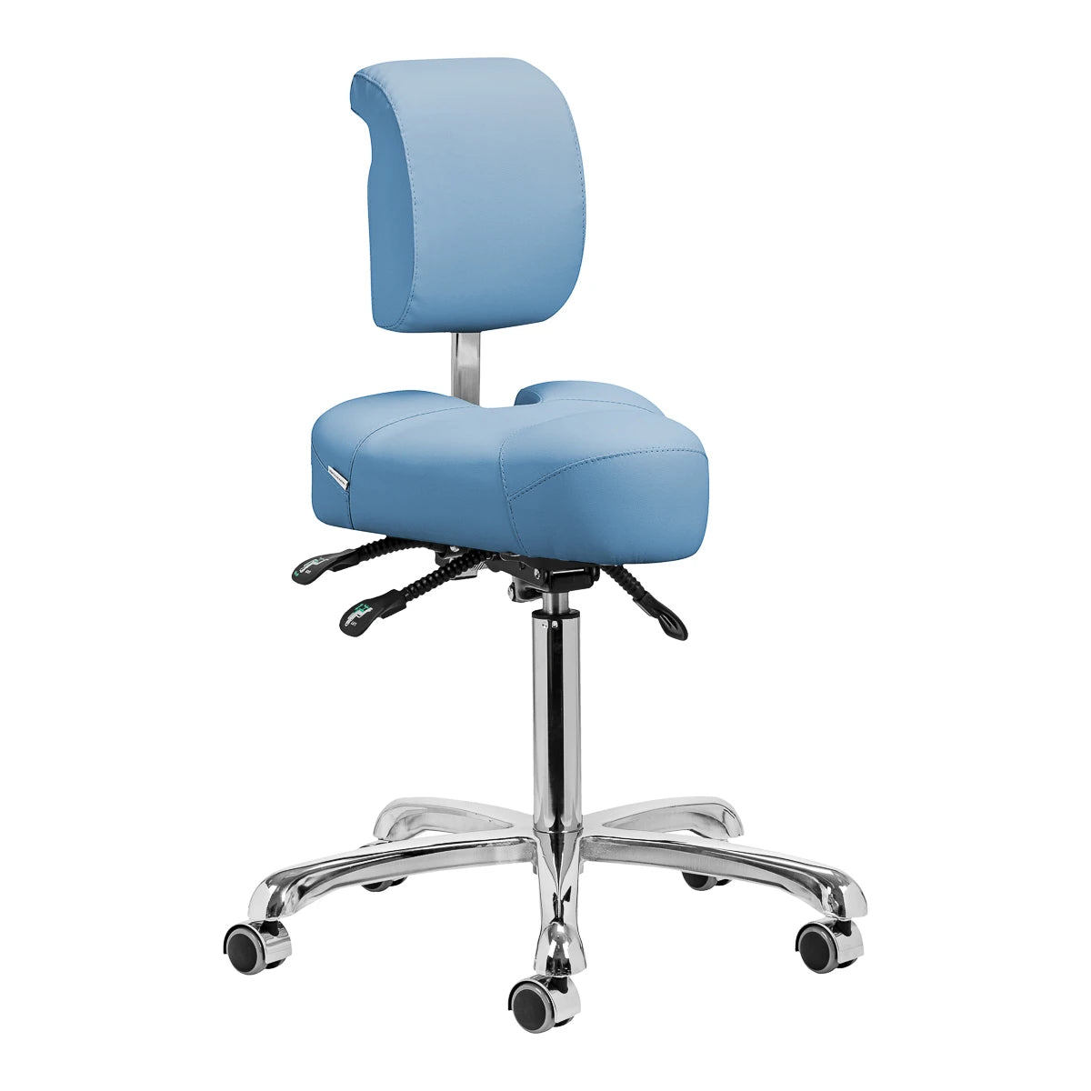 Giovanni podiatry stool 1005l Blue