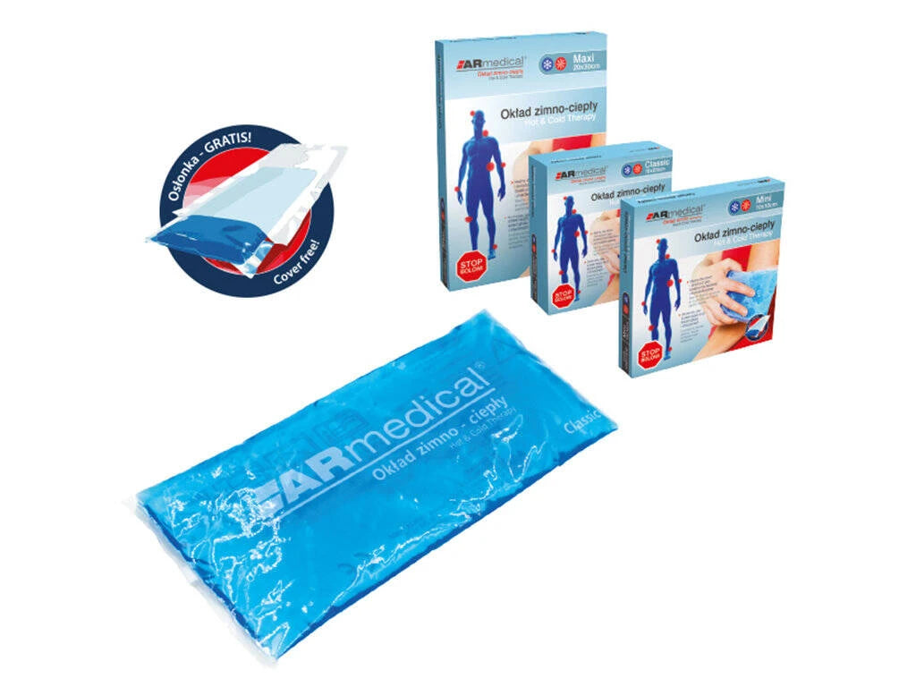 Wiederverwendbarer Kalt-Warm-Gel-Kompresse ARmedical Classic, 10x25cm