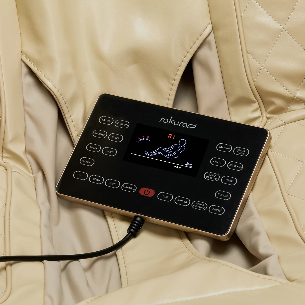 Masāžas galds Sakura Comfort Plus 806, bēšs