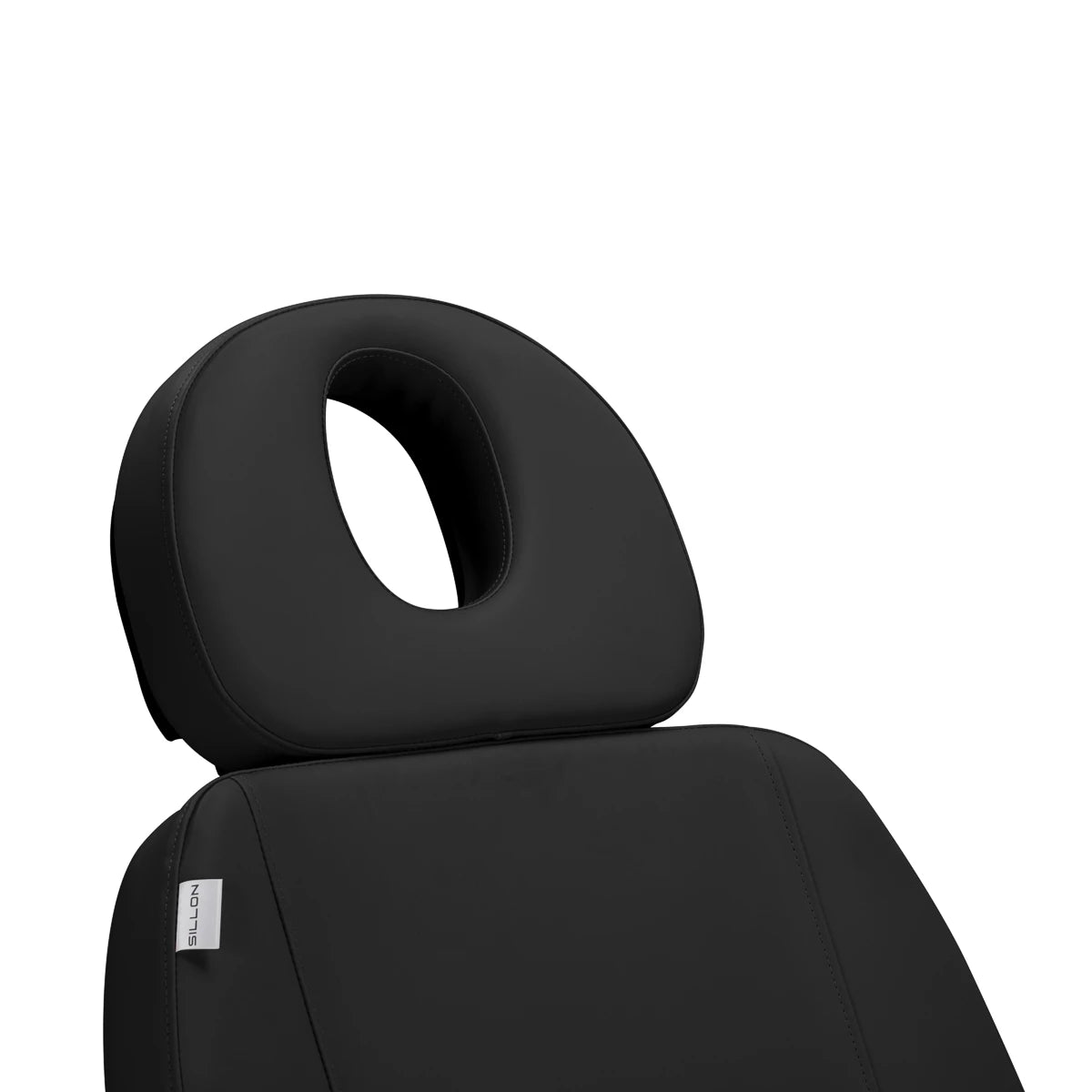 Kosmetoloģijas krēsls - kušete SILLON CLASSIC, 3 motori, melns