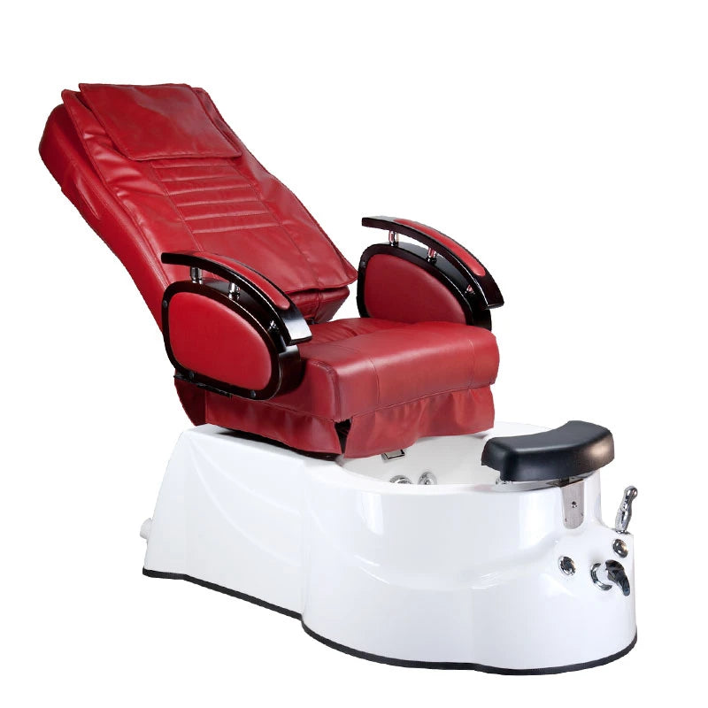 Pedicure Chair with massage, BR-3820D, burgundy
