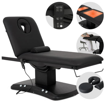 Электрическое косметологическое кресло Estella ERGO 2, k715 чёрное