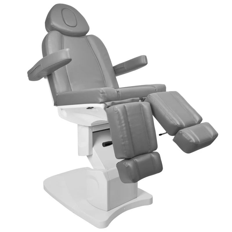 Fauteuil de pédicure Azzurro 708AS PEDI, 3 moteurs, gris