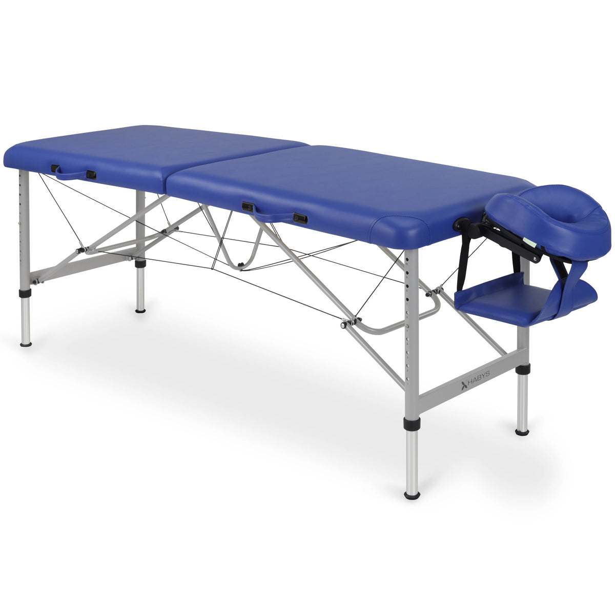 Lettino massaggio Aero Stabila Alu 60 Vinyl Flex K012, blu navy