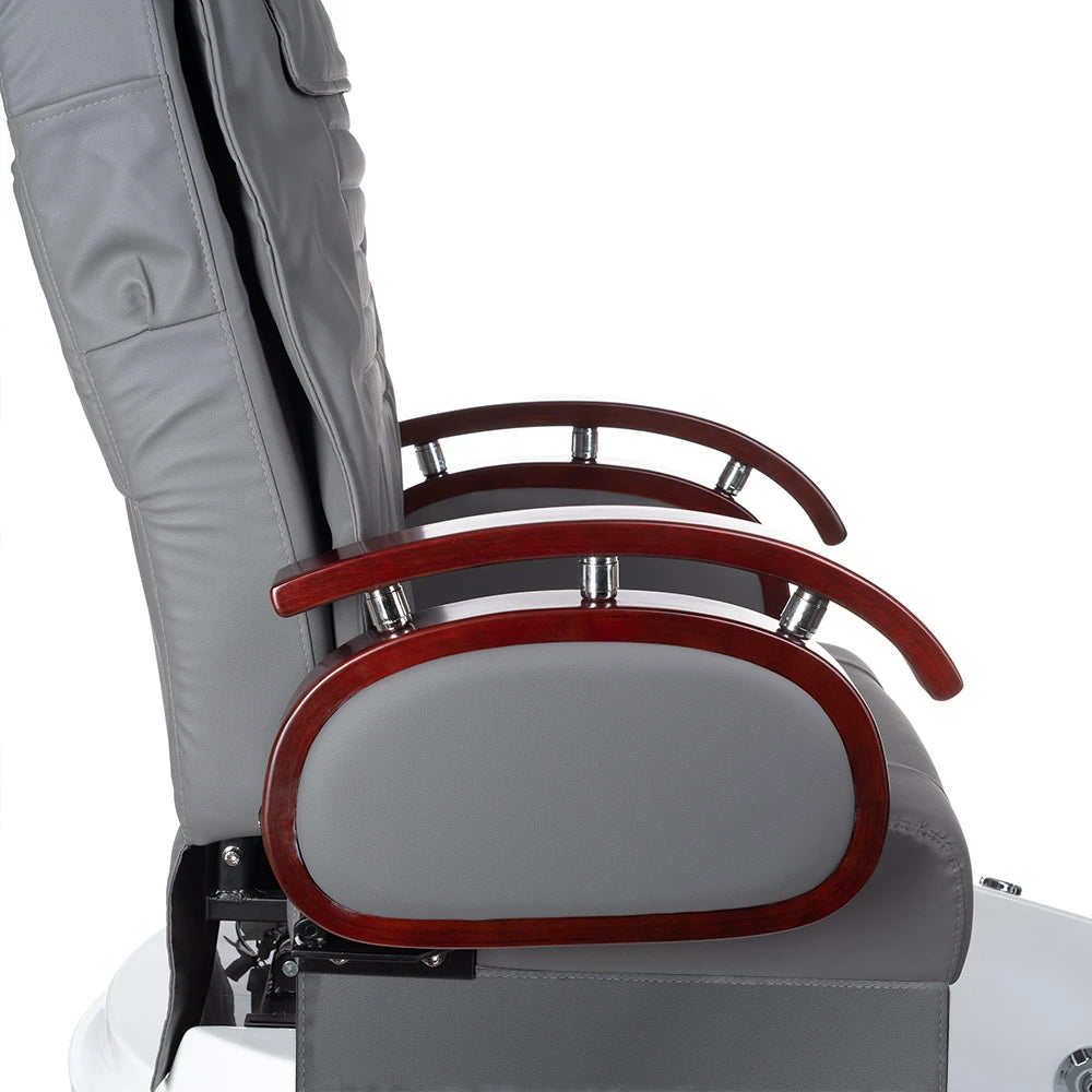 Pedikürstuhl mit Massage BR-2307, Grau
