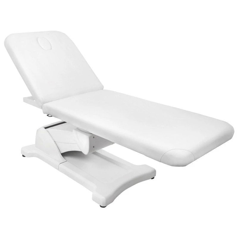 Lit électrique pour massage azzurro 808 2 pot. Blanc