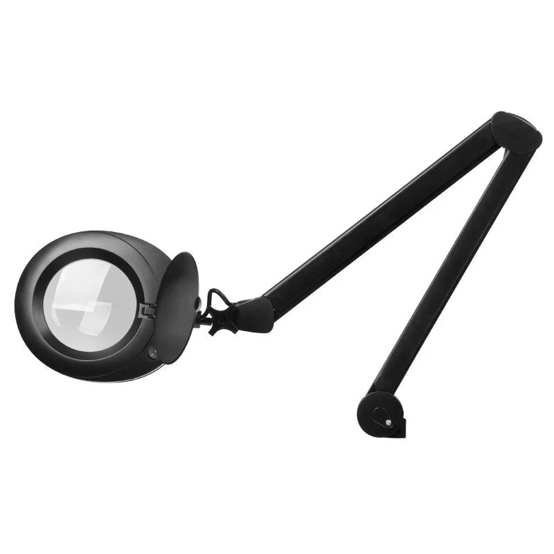 Elegante Lupa-lampa 6025, 60 LED SMD 5D, melna, ar statīvu