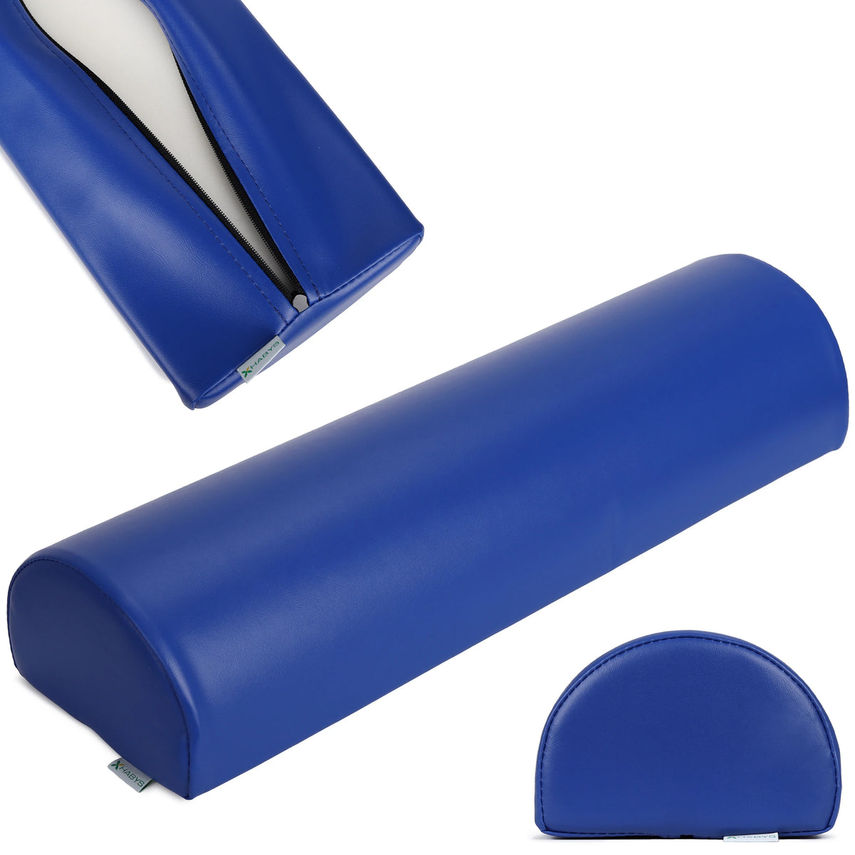 Jastučić Semi Round Bolster 60x18x12 K012, tamno plavi