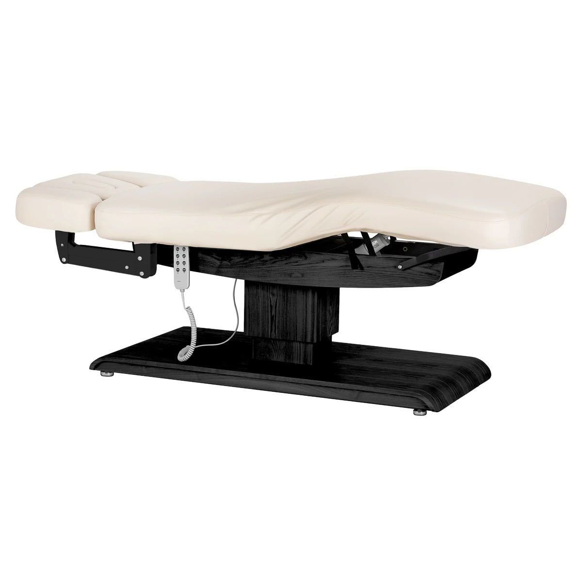 SPA-Kosmetikliege Sillon Relax, Creme mit schwarzer Basis