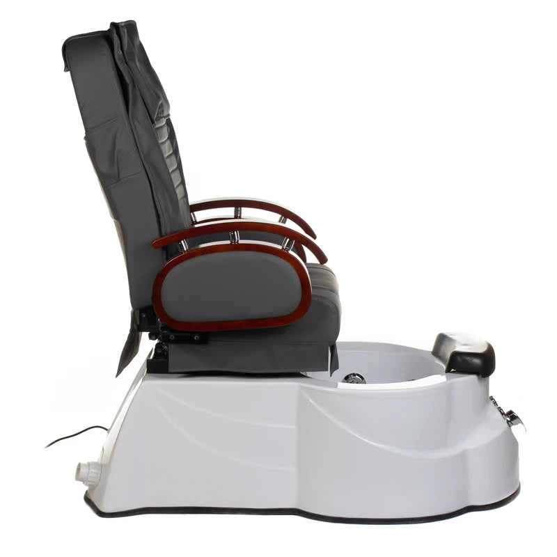Pedikűrszék masszázzsal BR-3820D, szürke