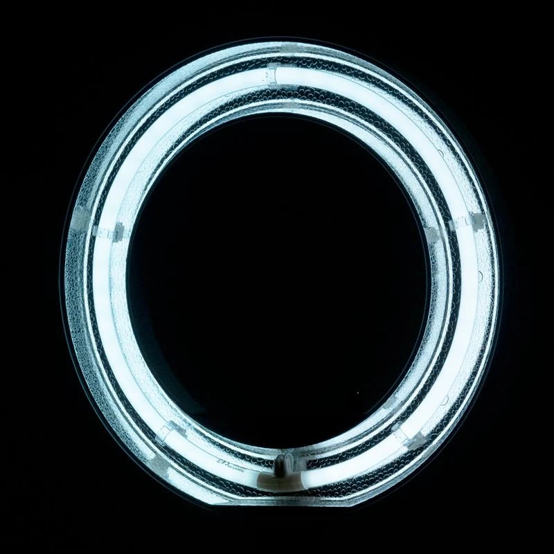 Ring lampa 18" 55W, fluorescentna, bijela + stativ