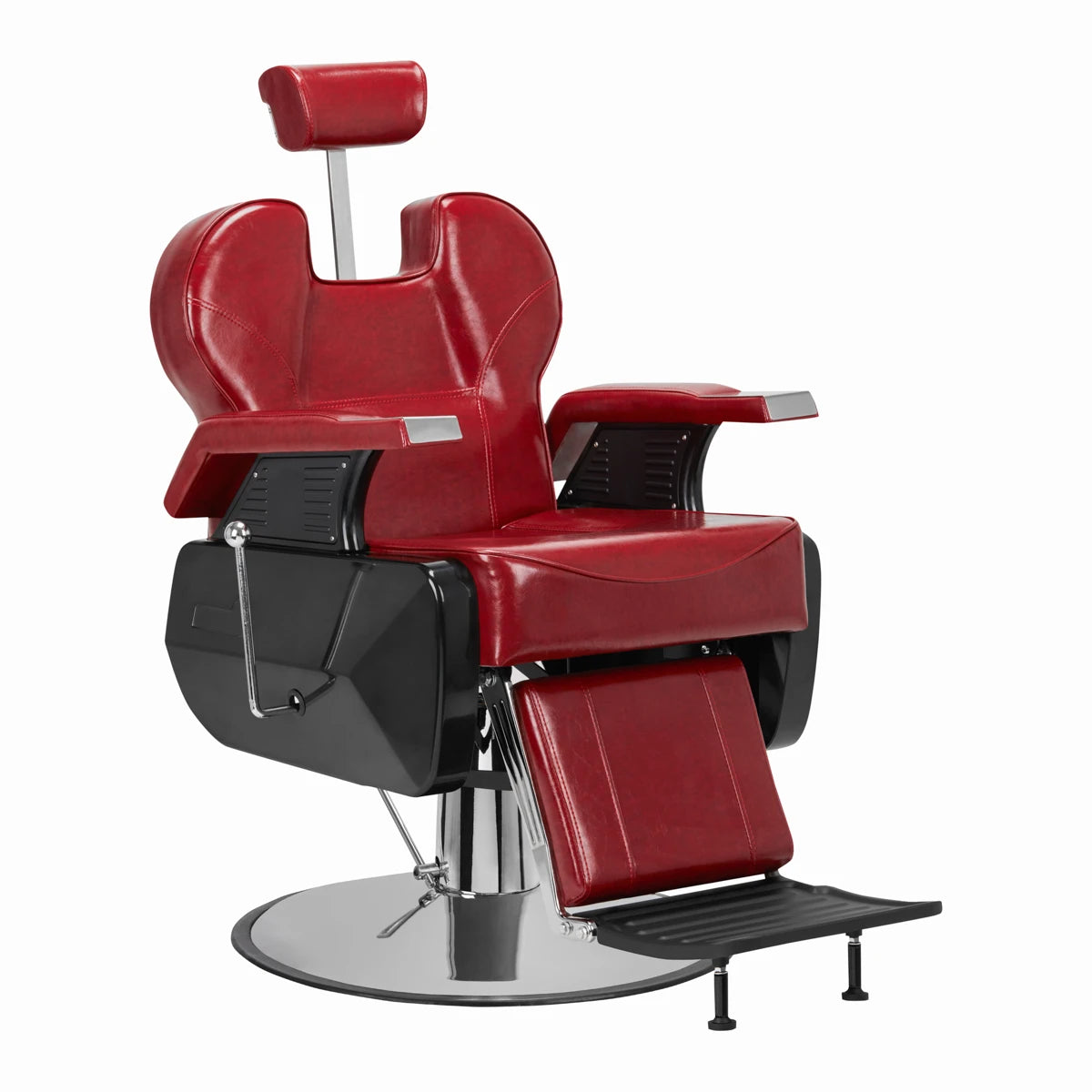 Парикмахерское-барбер кресло Hair System New York, красное