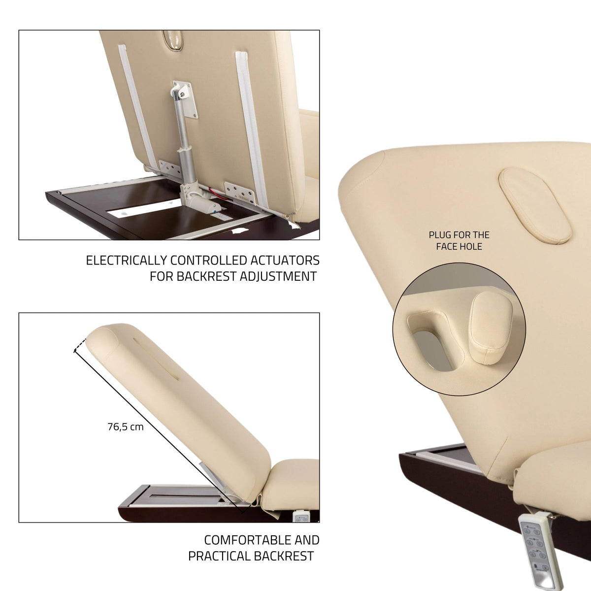 Table de massage fixe Libra 4 HEAT So Skin K434 Beige