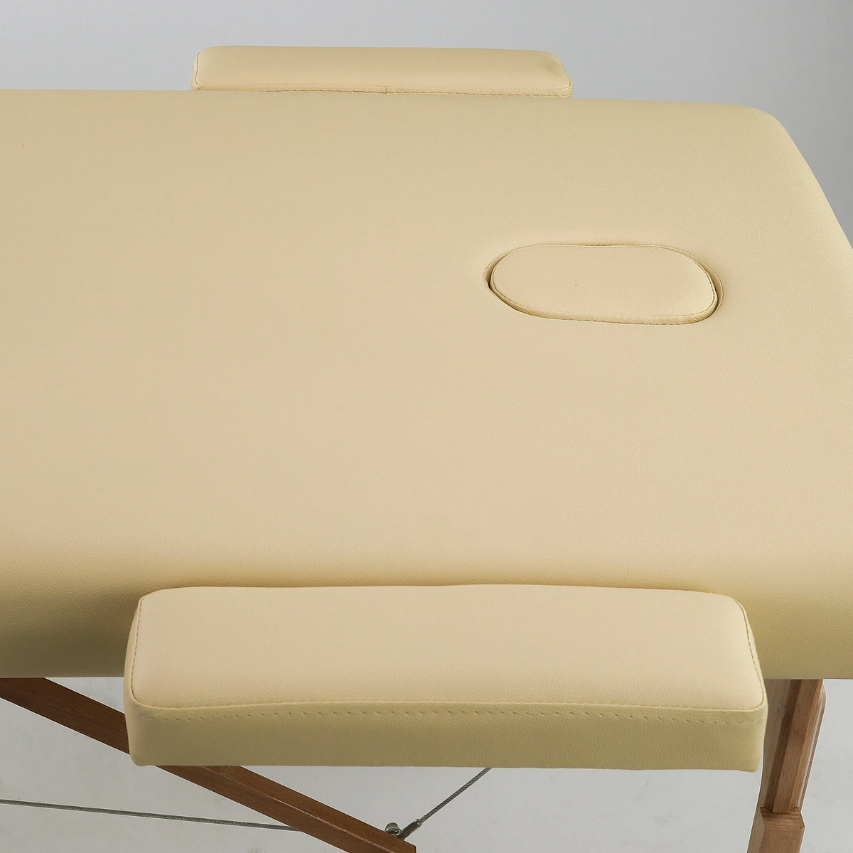 Pārnēsājams masāžas galds Bianca Comfy Base K533, bēša