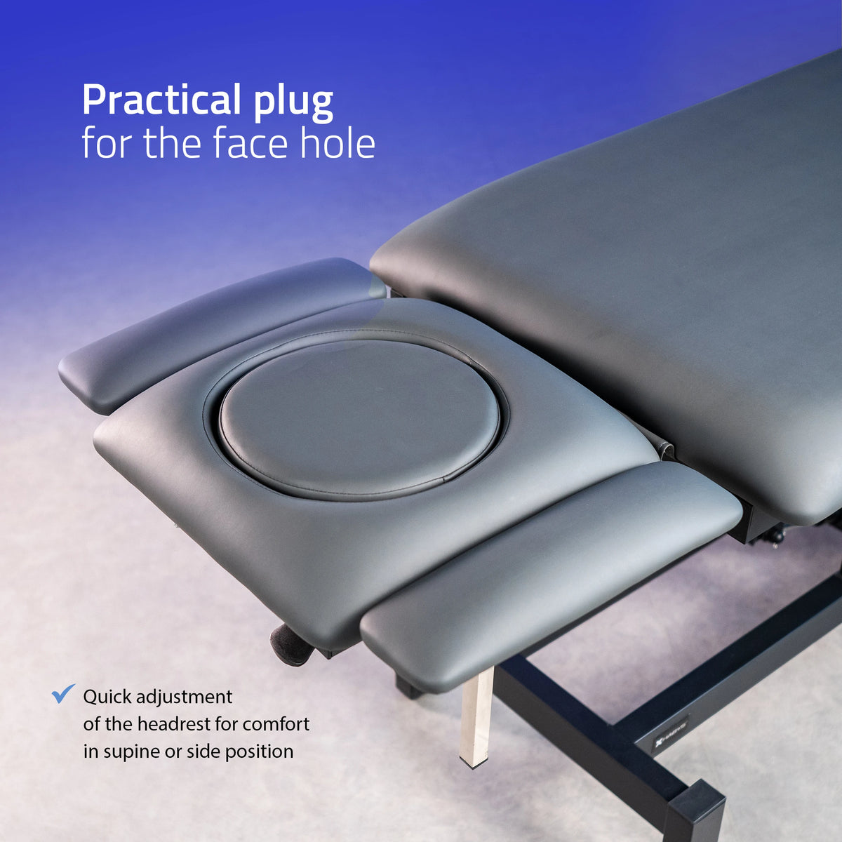 Table de massage fixe Fortis 4 ERGO Gris