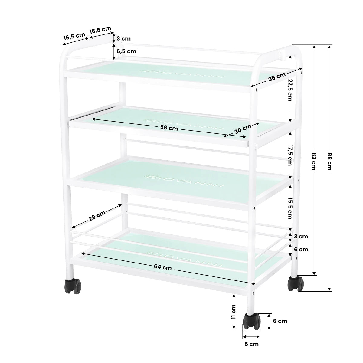 Cosmetic table type 1015 giovanni