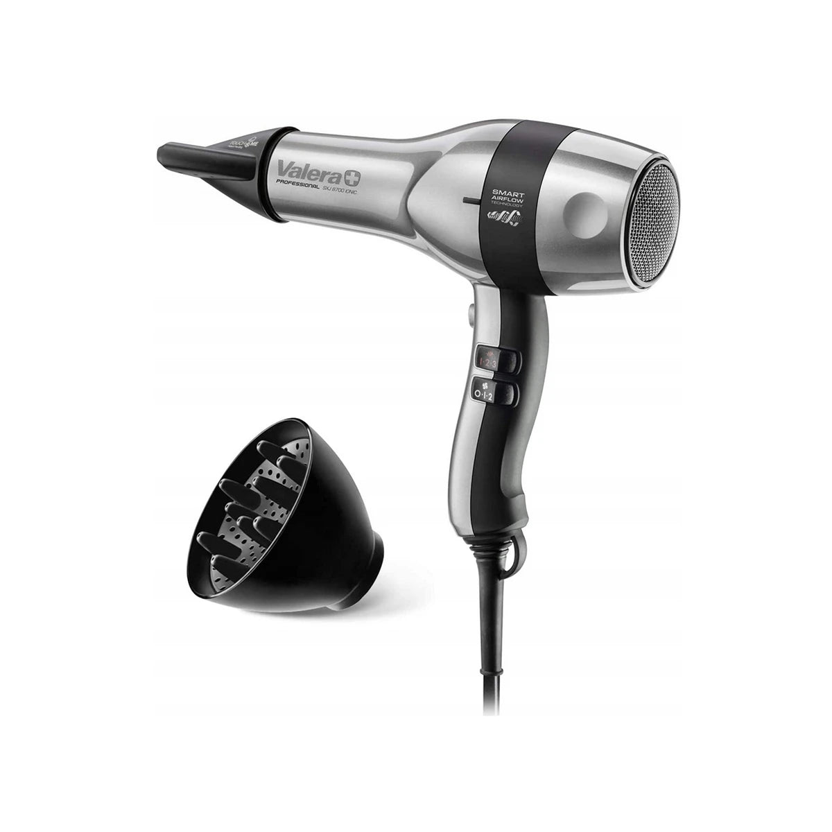Valera Silent Jet 8700 Ionic matu žāvētājs, 2400 W, ar rotācijas vadu