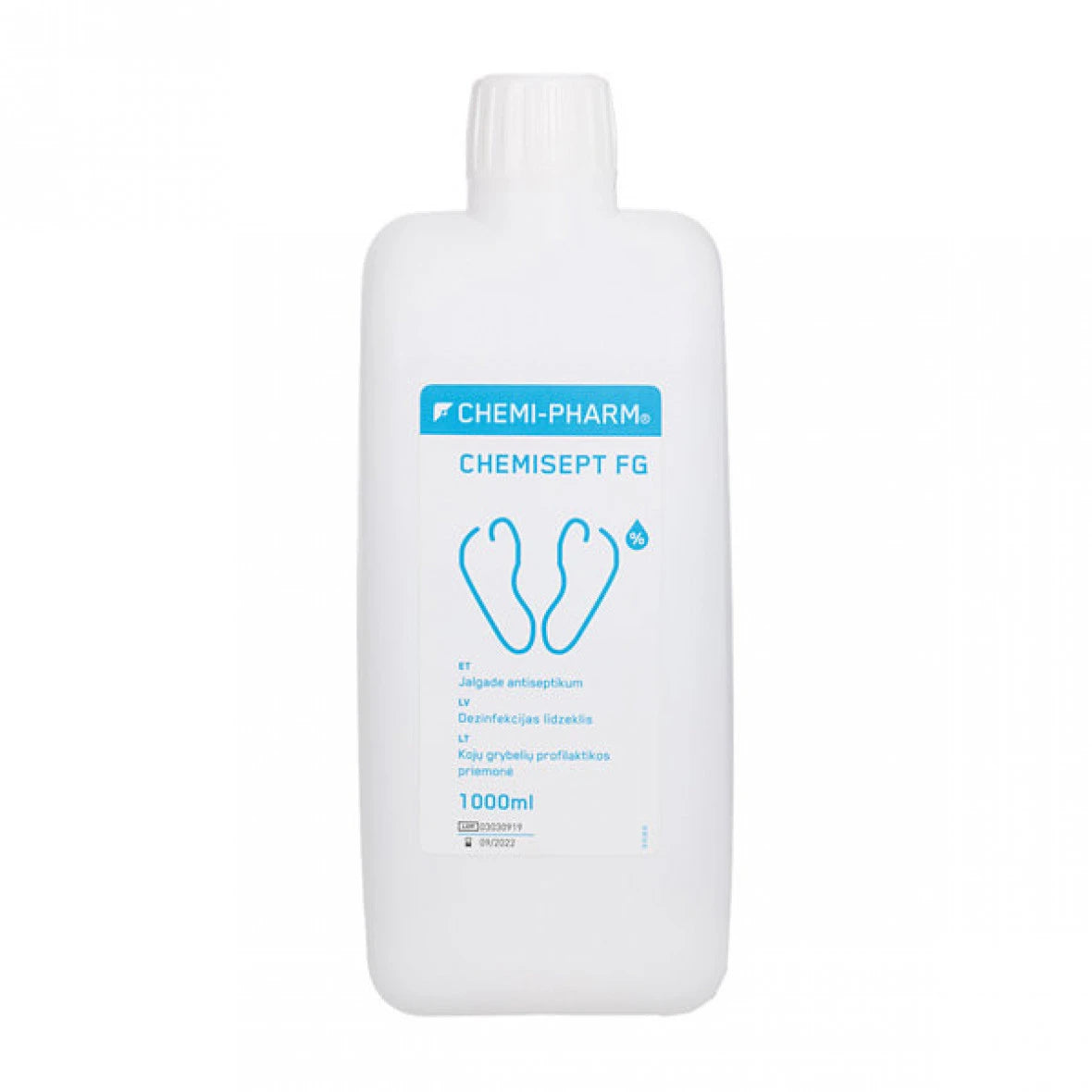 Antiseptiķis pēdām CHEMISEPT FG 1000ml