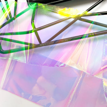 Knust glas folie - tape 0,5 m