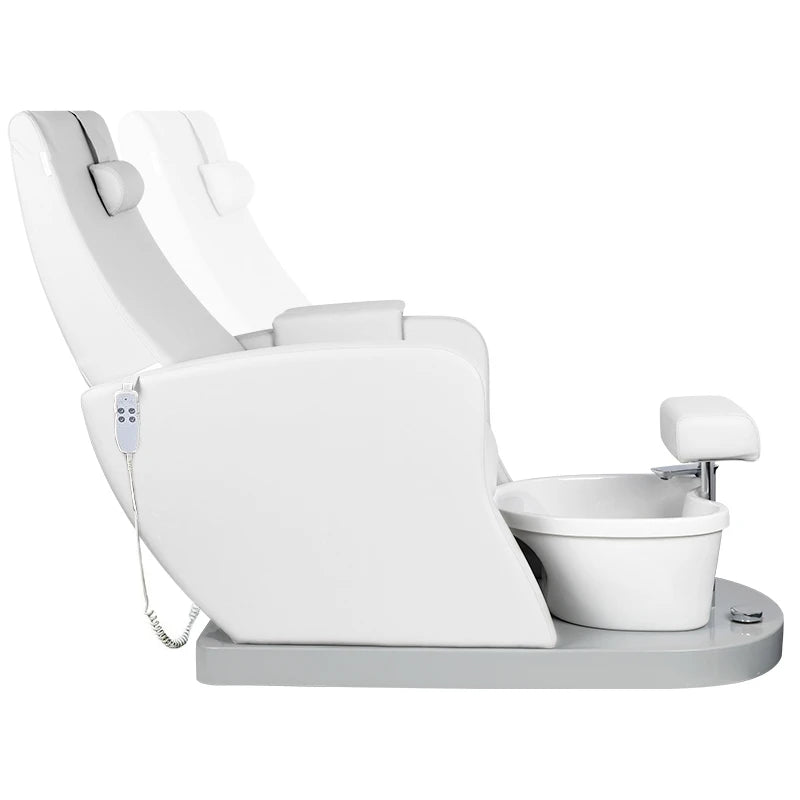 Pedikürstuhl azzurro 016, Weiß