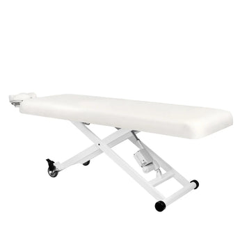 Lit de massage électrique azzurro 336 1 force. Blanc
