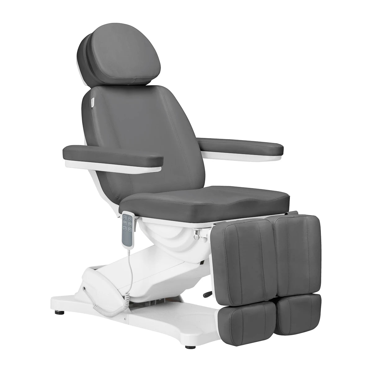 Кресло для педикюра SILLON CLASSIC PEDI, 3 мотора, серое
