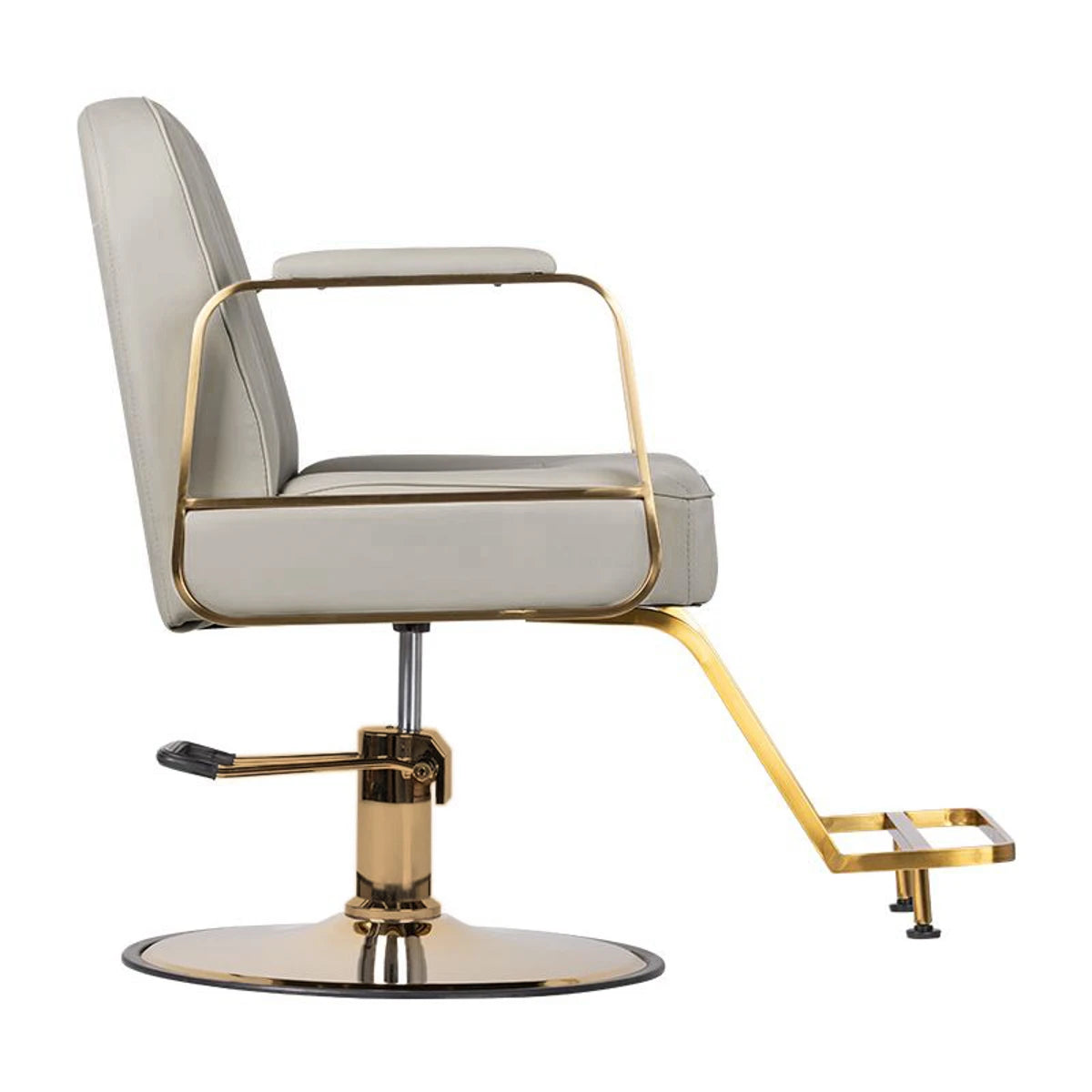 Hairdressing chair GABBIANO ACRI GOLD - BEIGE
