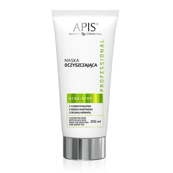 APIS Attīroša akne-stop maska ar melnajiem dubļiem, 200 ml