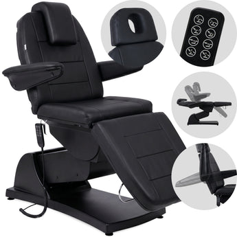 Электрическое косметологическое кресло Velora PRO 4 Touch Core k315, чёрное