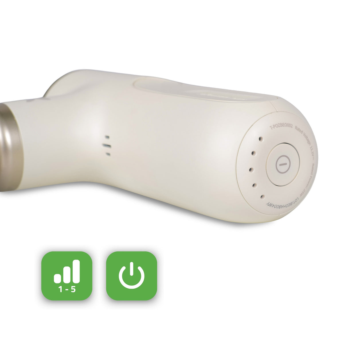 Habys Pulse Mini Electric Massager – Ivory