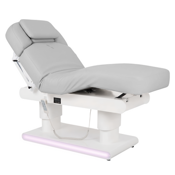 Косметологическое кресло-кушетка Eterna Grey с 4 моторами, Gentle Flex k922 Grey