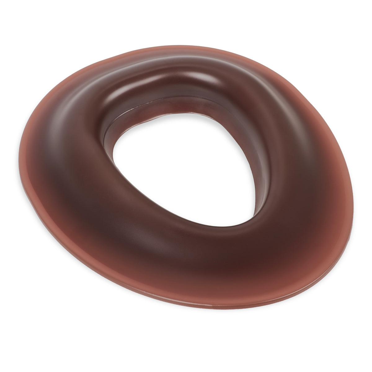 Silicone (gel) face pillow for massage table, FIT Coffee