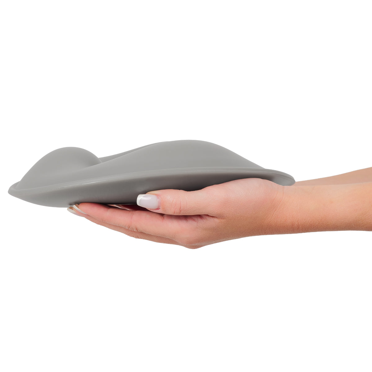 Silicone (gel) face pillow for massage table, Komfort Grey