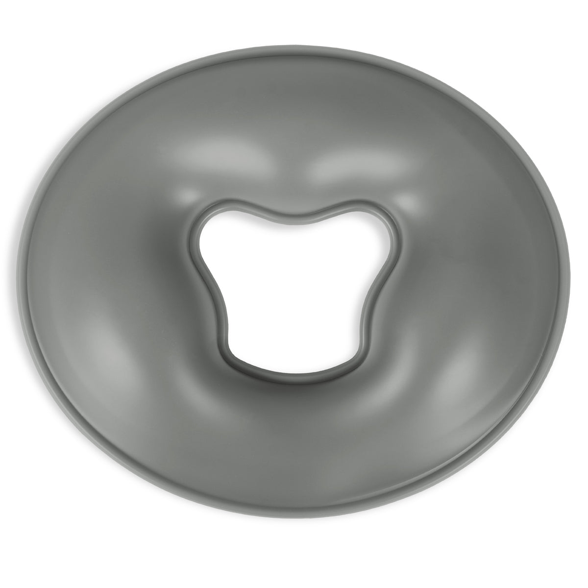Silicone (gel) face pillow for massage table, Komfort Grey
