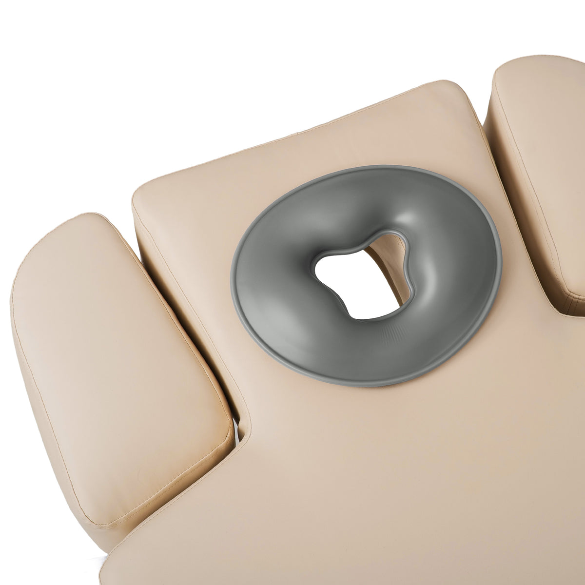 Silicone (gel) face pillow for massage table, Komfort Grey