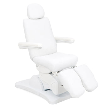 Terry sheet set for cosmetic chair Sorina 7, white | HABYS