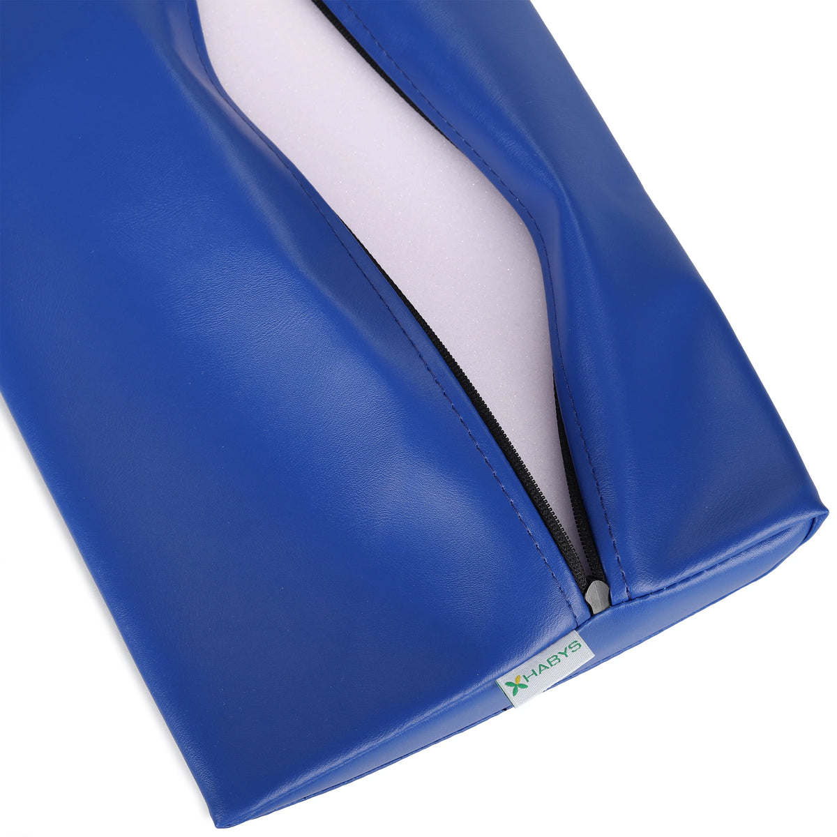 Semi Round Bolster Lumbar 40x25x5 K012, tumesinine