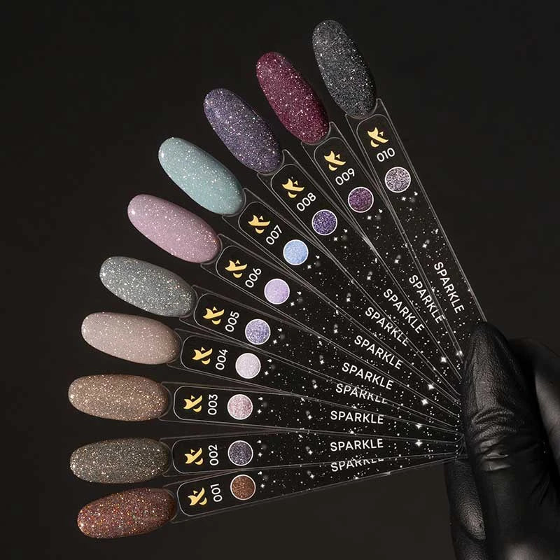 F.O.X Gēla nagu laka Sparkle 008, 7 ml