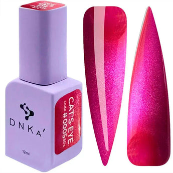DNKa' Color Gēla nagu laka 0005, 80's Cat Eye Collection
